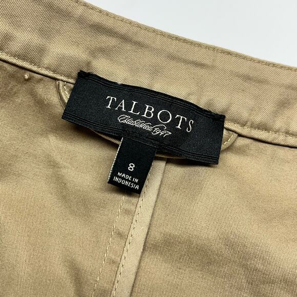 Talbots Khaki Ruffle Jacket - Picture 5 of 6